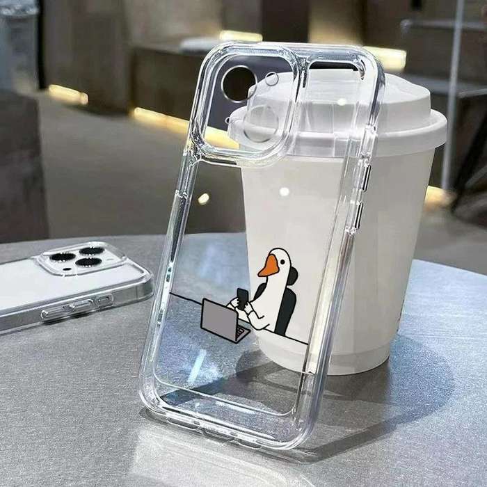 1Pc White For iPhone Xs Max Phone Case Phone Cover