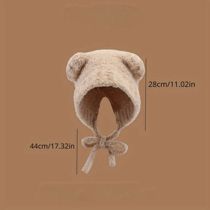 Winter Hat Color White Quantity 1Pc