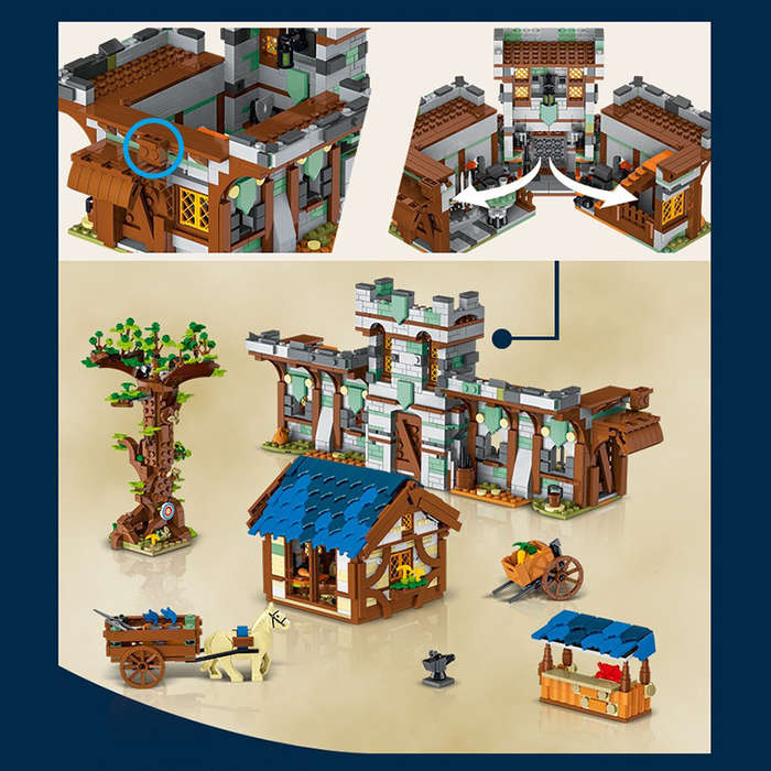 Building Toy Architectural Model Toy Set Model Mk 50101