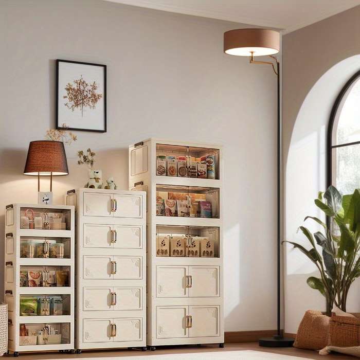 Storage And Organizationitems Elegant White Three Story
