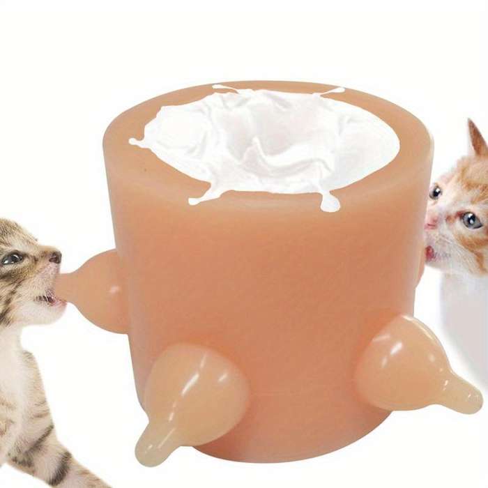 Pet Supplies Color Tangerine Material Silicone