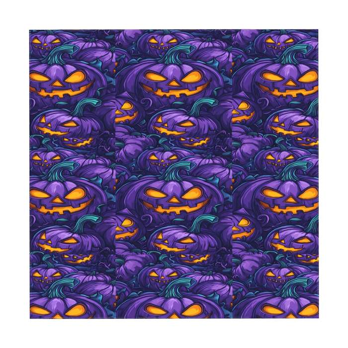 Halloween tablecloth decoration color Multicolored size 152.4cmx152.4cm