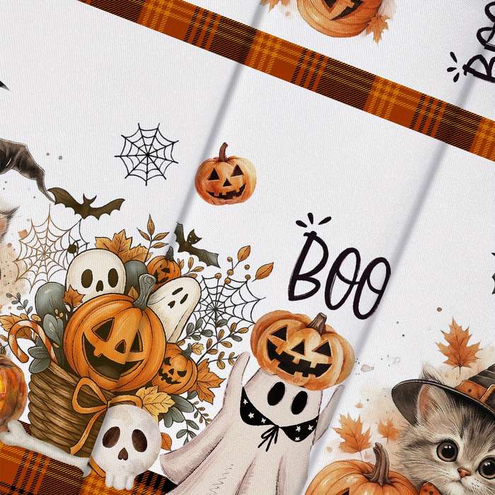 Halloween tablecloth decoration size Rectangle 60x86inch or 152x220cm