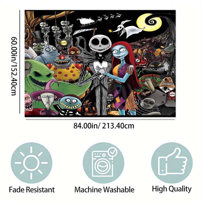 Halloween tablecloth decoration Model 152.4cm x 152.4cm
