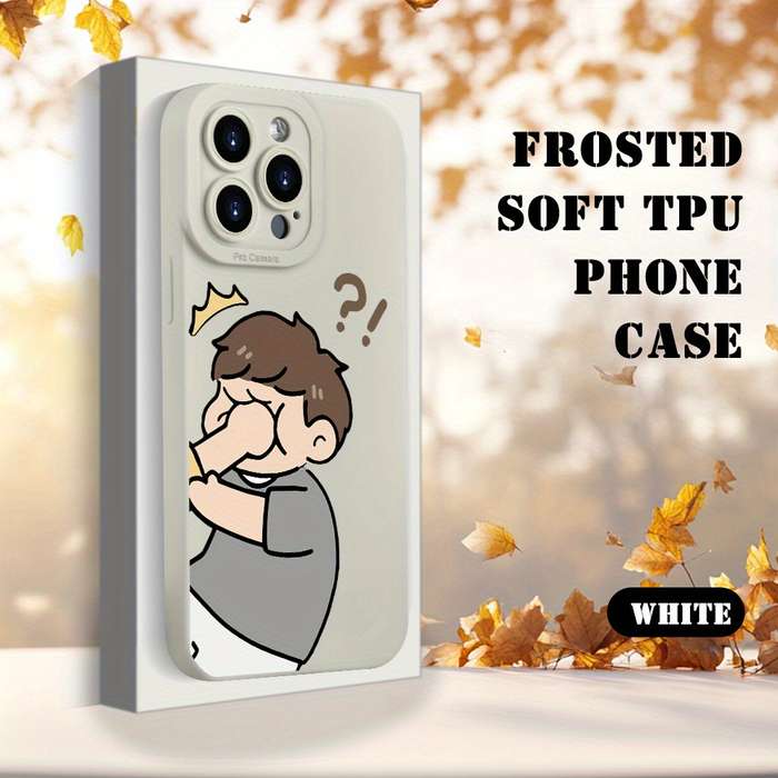1Pc Beige For iPhone Xs Phone Case Phone Cover