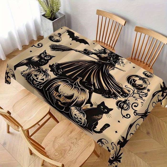 Halloween tablecloth decoration size 140cmx200cm