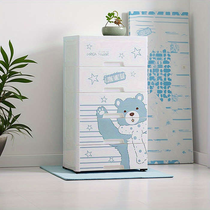 Storage And Organizationcolor Cartoon Bears