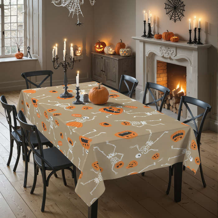 Halloween tablecloth decoration size 152 x 152cm or 60 x 60inch
