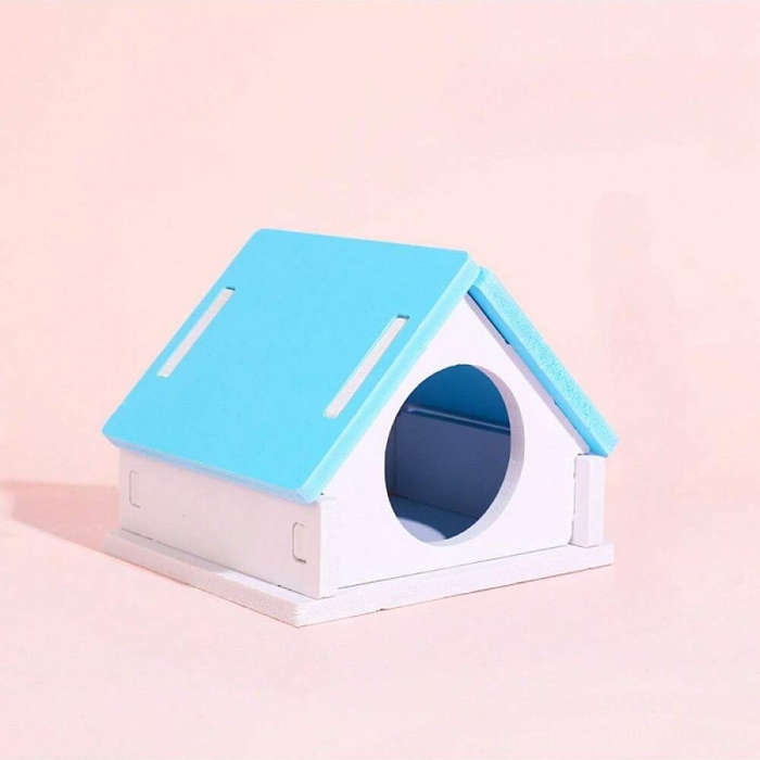 Pet supplies Style Mini House Blue