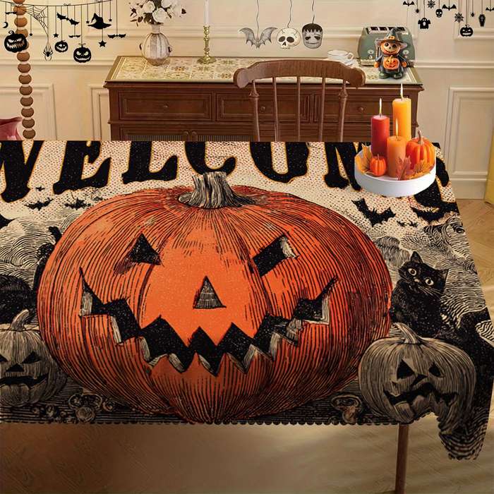 Halloween tablecloth decoration size 60inch x 60inch 152cm x 152cm or round