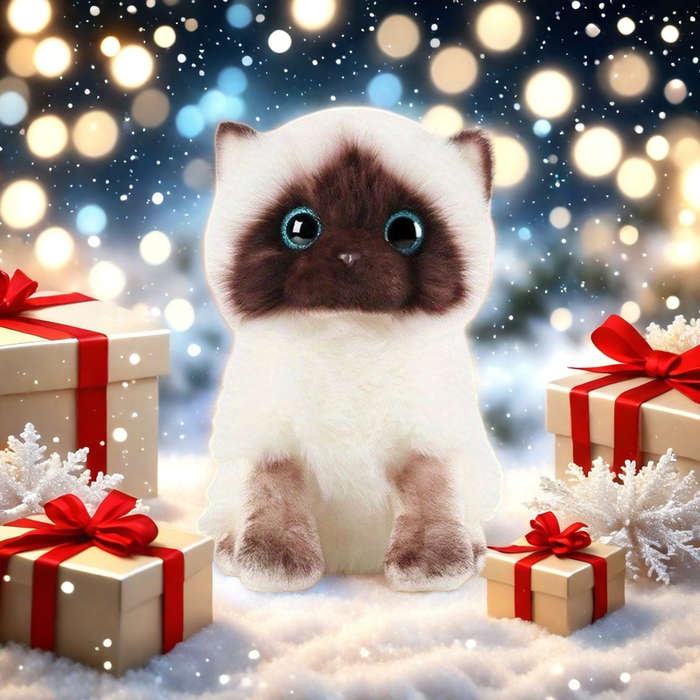 Toy Doll Color Cat Plush Size 26 Cm