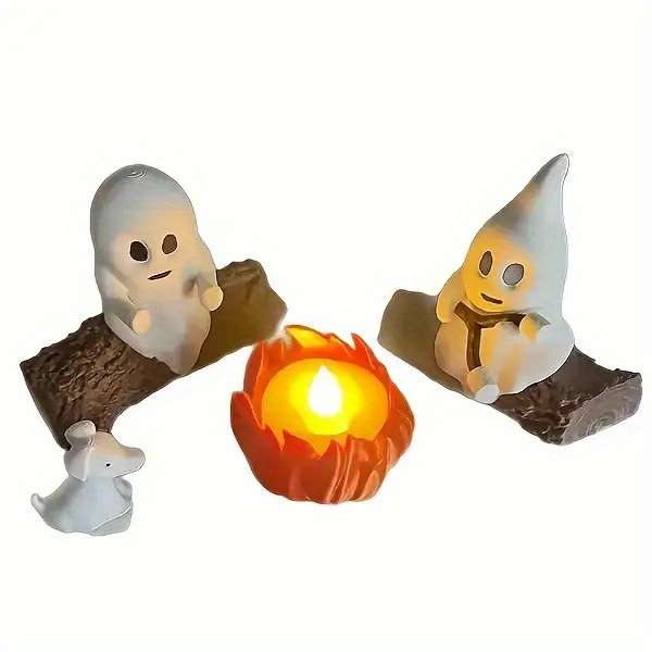 Halloween Decorations Items Halloween Decoration Set: Two Ghosts  Add   Fire Pit  Add   Resin Puppy