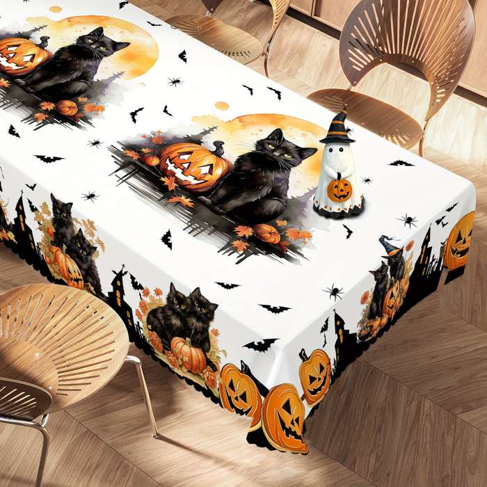 Halloween tablecloth decoration size Rectangle 60x158in or 150x400cm
