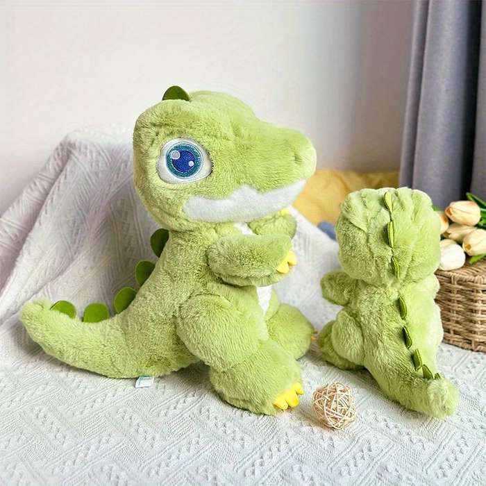 Toy Dolls color Green Dinosaur 1pc