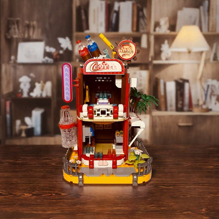 Building Toy Architectural Model Toy Set Color Gola House