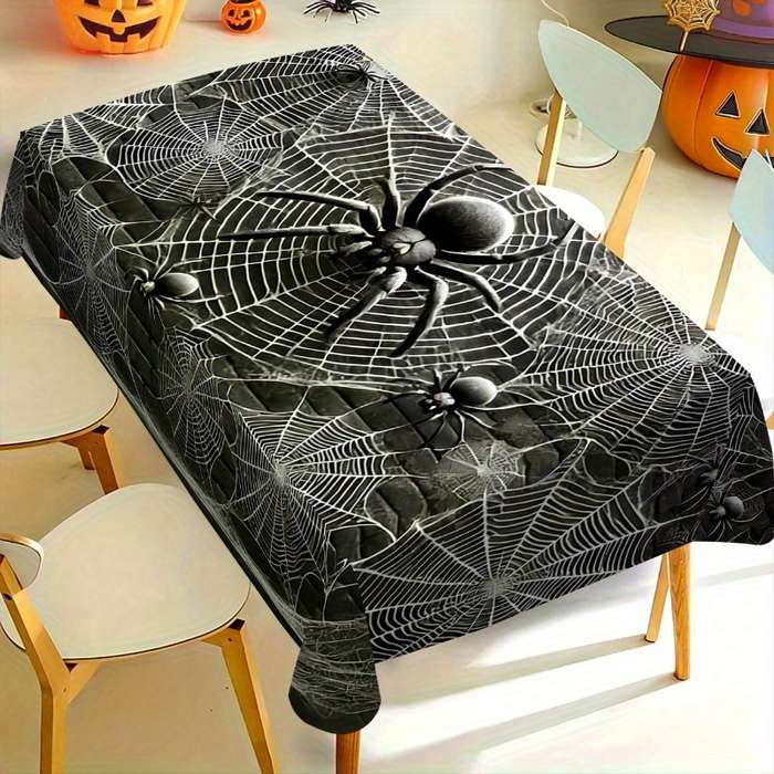 Halloween tablecloth decoration size 5pcs 1 tablecloth add 4 chair covers