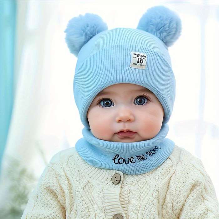 Winter Hat Color Grey Applicable People 3 Months   30 Months