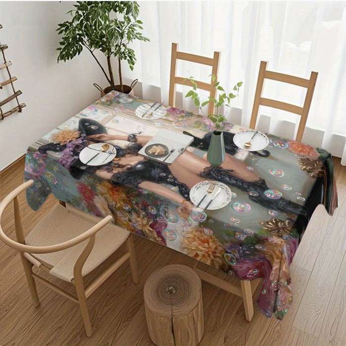 Halloween tablecloth decoration size 55 x 87inch or 140 x 220cm