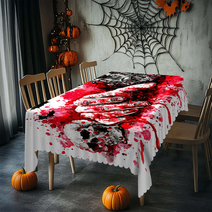 Halloween tablecloth decoration size 60inch x 60inch 152cm x 152cm or round