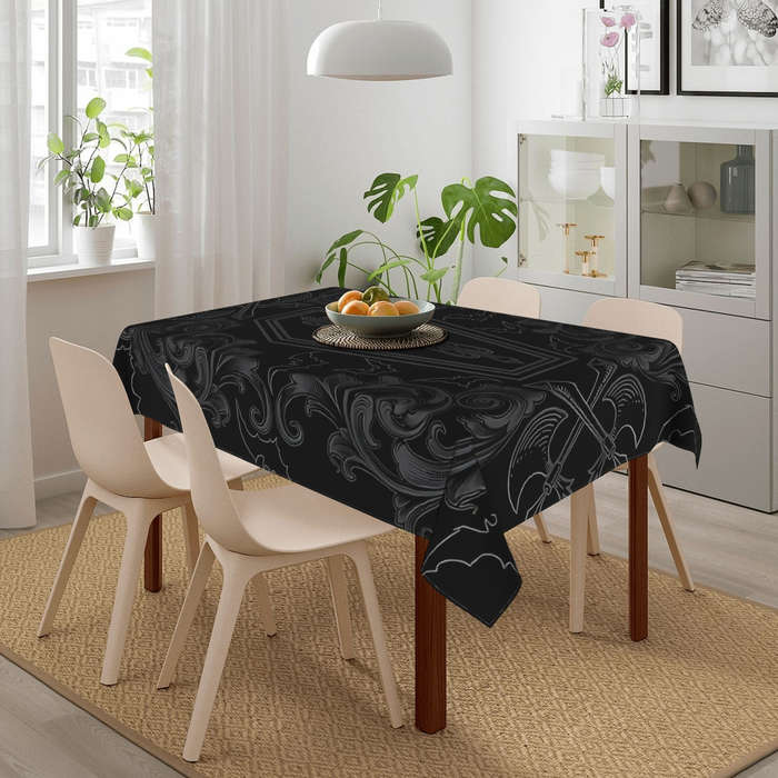 Halloween tablecloth decoration size 140 x 180cm or 55 x 70inch