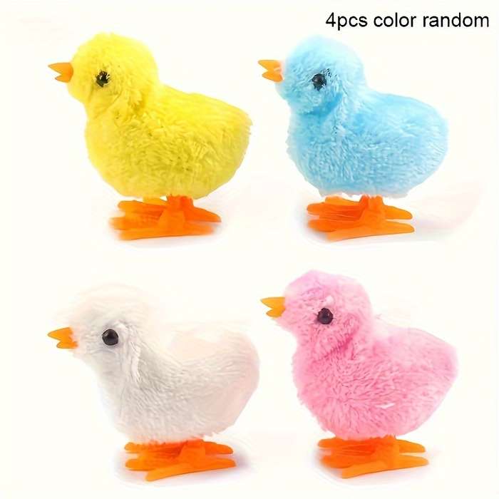 Toy Dolls Items 4 different colored chicks