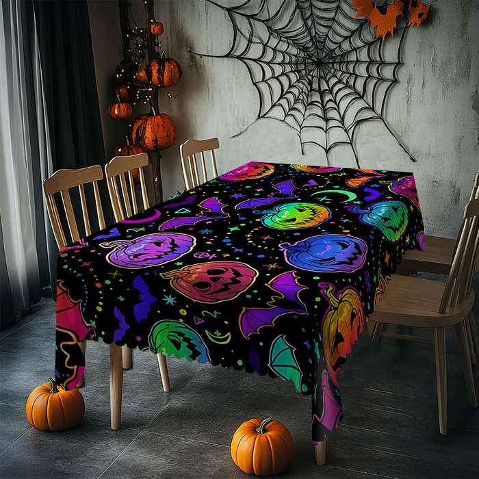 Halloween tablecloth decoration size 60inch x 86inch 152cm x 220cm or rectangular