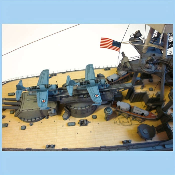3D Jigsaw Puzzle Model Ship Model 1:250 Bb-39 Material Kit