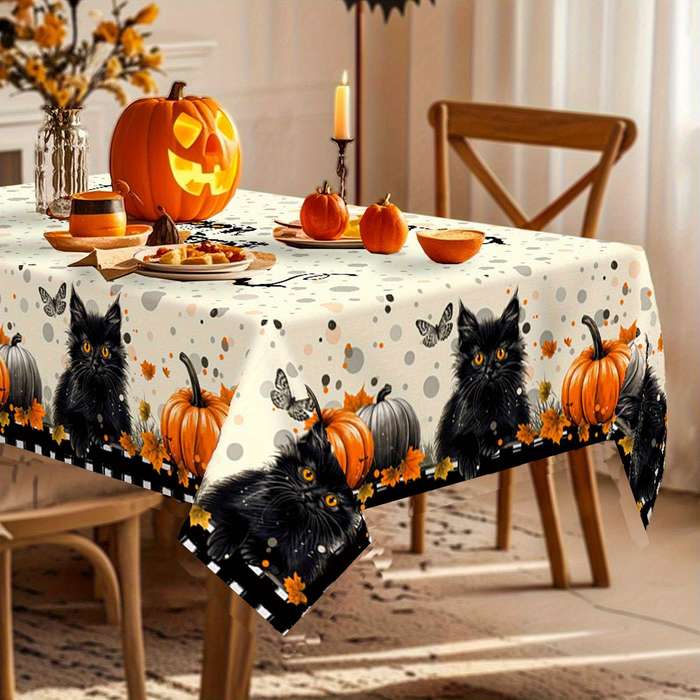 Halloween tablecloth decoration size 150 x 150cm