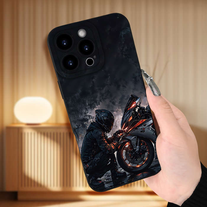 1Pc Black For iPhone 7 Plus 8 Plus Phone Case Phone Cover