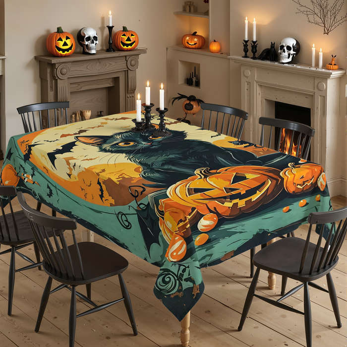 Halloween tablecloth decoration size 152 x 152cm 1pc