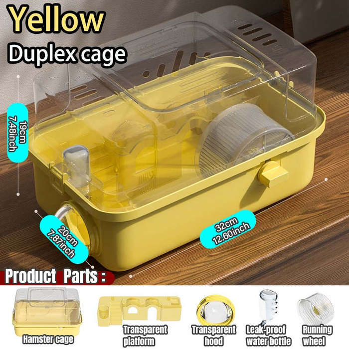 Pet supplies color 32 Hamster Cages  Standard Set  Orange