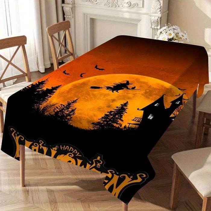 Halloween tablecloth decoration size 152 x 152cm or 60 x 60inch