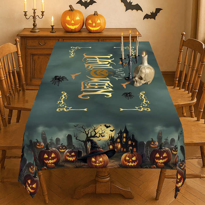 Halloween tablecloth decoration size 100 x 150cm