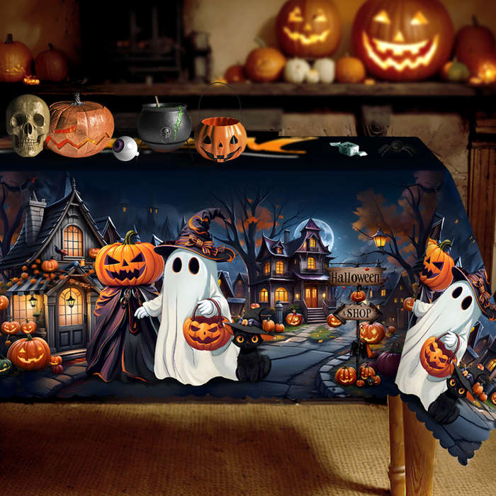 Halloween tablecloth decoration size Round 152.4152.4cm