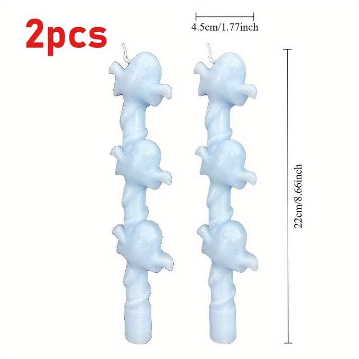 Halloween Decorations Color Light Blue Ghost Quantity 2 Pcs Set