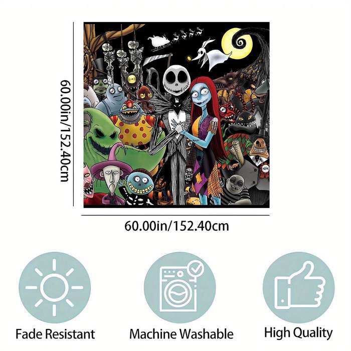 Halloween tablecloth decoration Model 152.4cm x 152.4cm