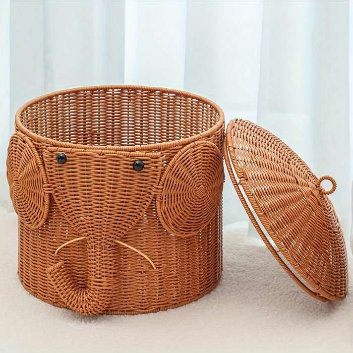 Storage And Organizationmaterial Imitation Rattan