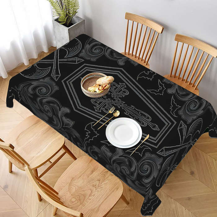 Halloween tablecloth decoration size 140 x 180cm or 55.12 x 70.87inch