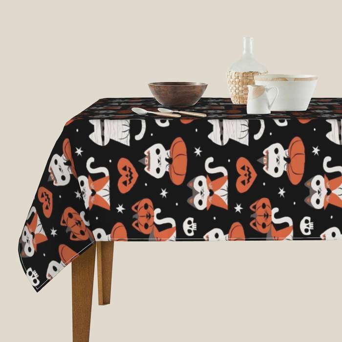 Halloween tablecloth decoration size 152.4cmx152.4cm