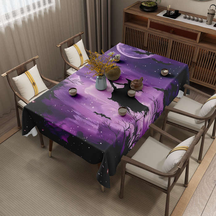 Halloween tablecloth decoration size 140 x 140cm or 55.12in x 55.12in