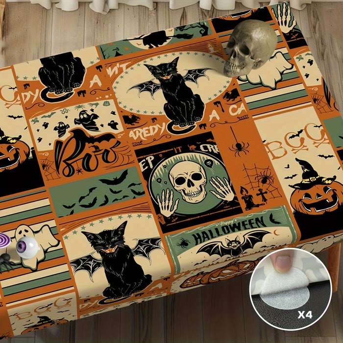 Halloween tablecloth decoration size 100x150cm