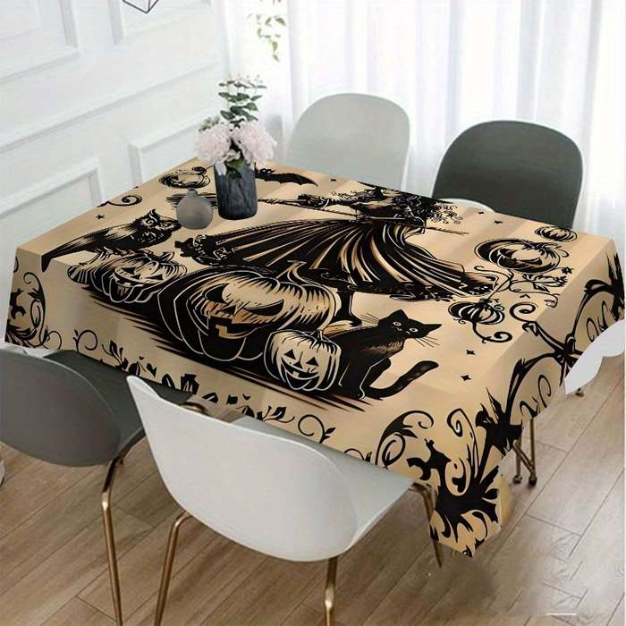 Halloween tablecloth decoration size 140cmx200cm