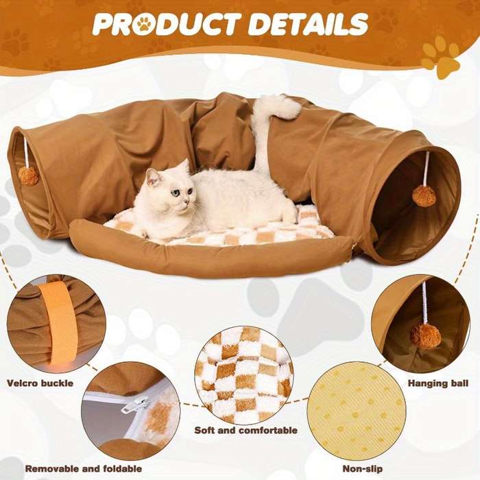 Pet Supplies Color Khaki Checkerboard Half Moon