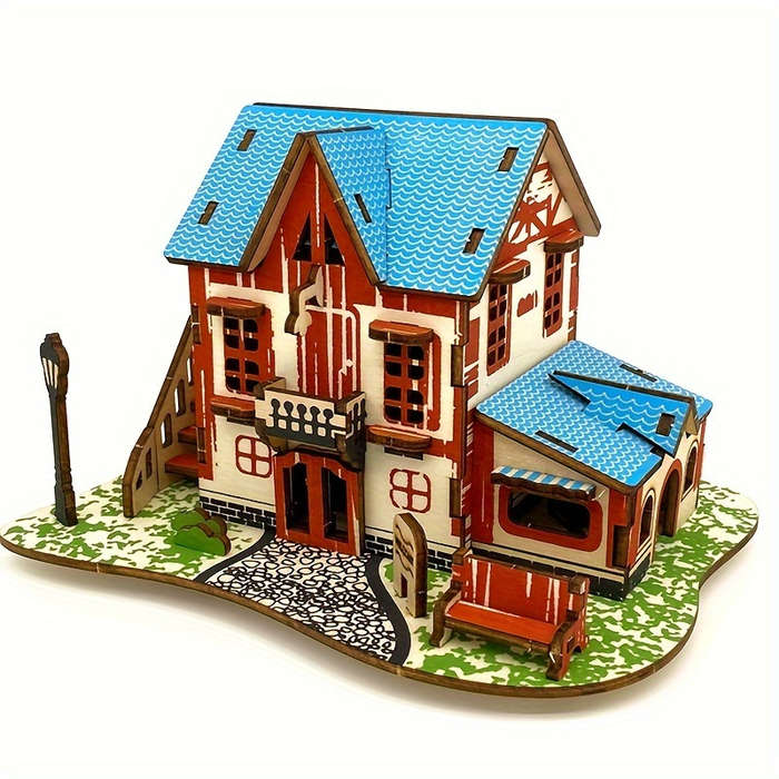 Building Toy Architectural Model Toy Set Model A 01