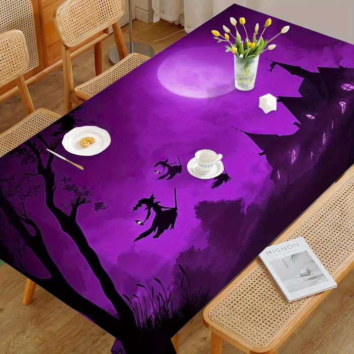 Halloween tablecloth decoration size 180 x 140CM