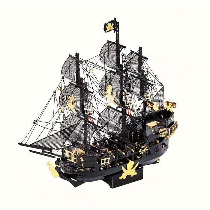 3D Jigsaw Puzzle Model Ship Style The Flying Dutchman Quantity One Box