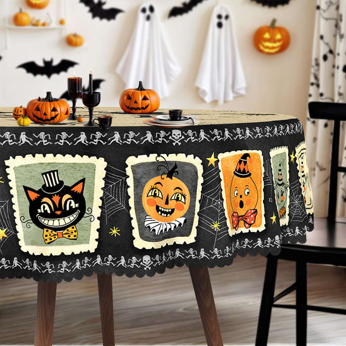 Halloween tablecloth decoration size Round 152.4152.4cm