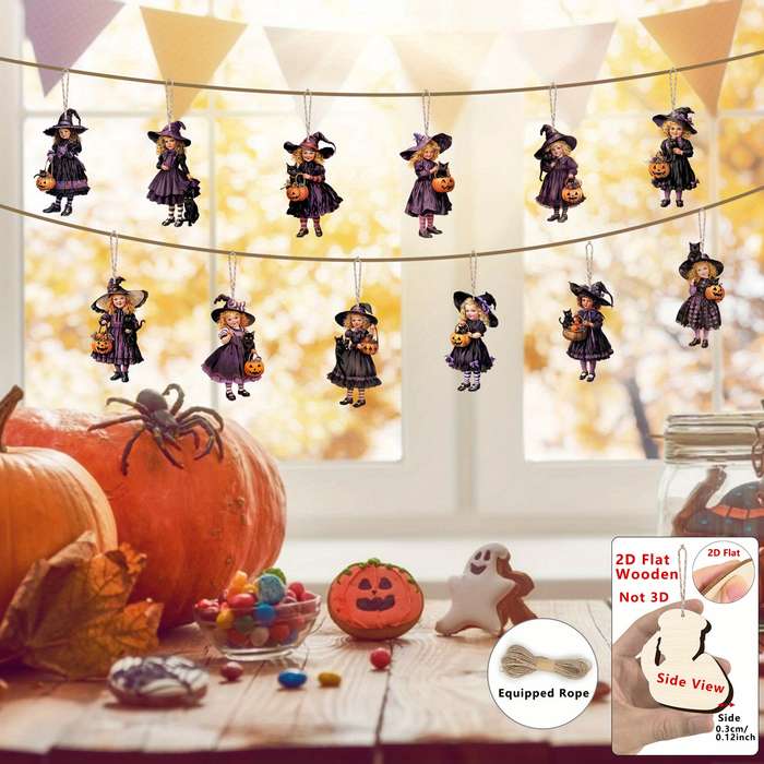 Halloween Decorations Items 12Pcs Set
