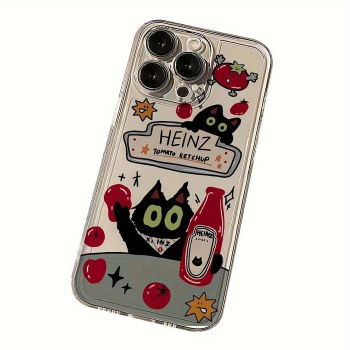 1Pc Transparent For iPhone 16 Pro Phone Case Phone Cover