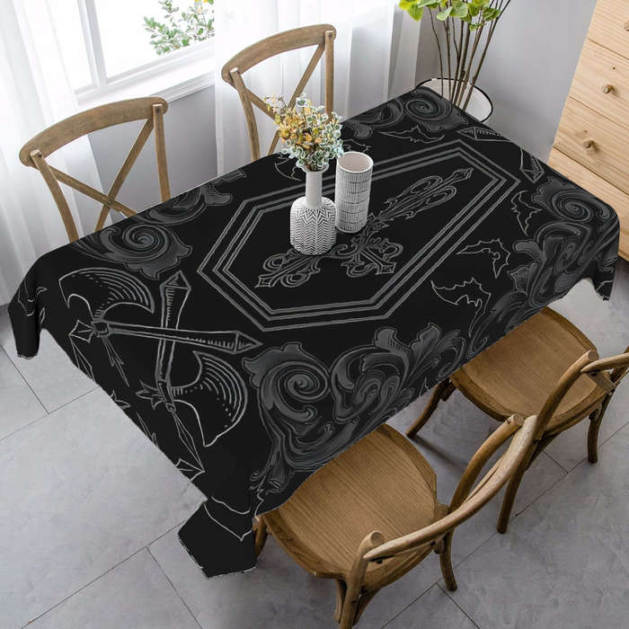Halloween tablecloth decoration size 140 x 180cm or 55.12 x 70.87inch